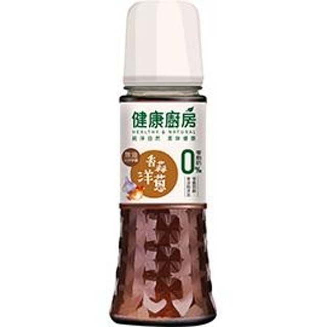 健康廚房  無油沾拌淋醬 香蒜洋蔥 1