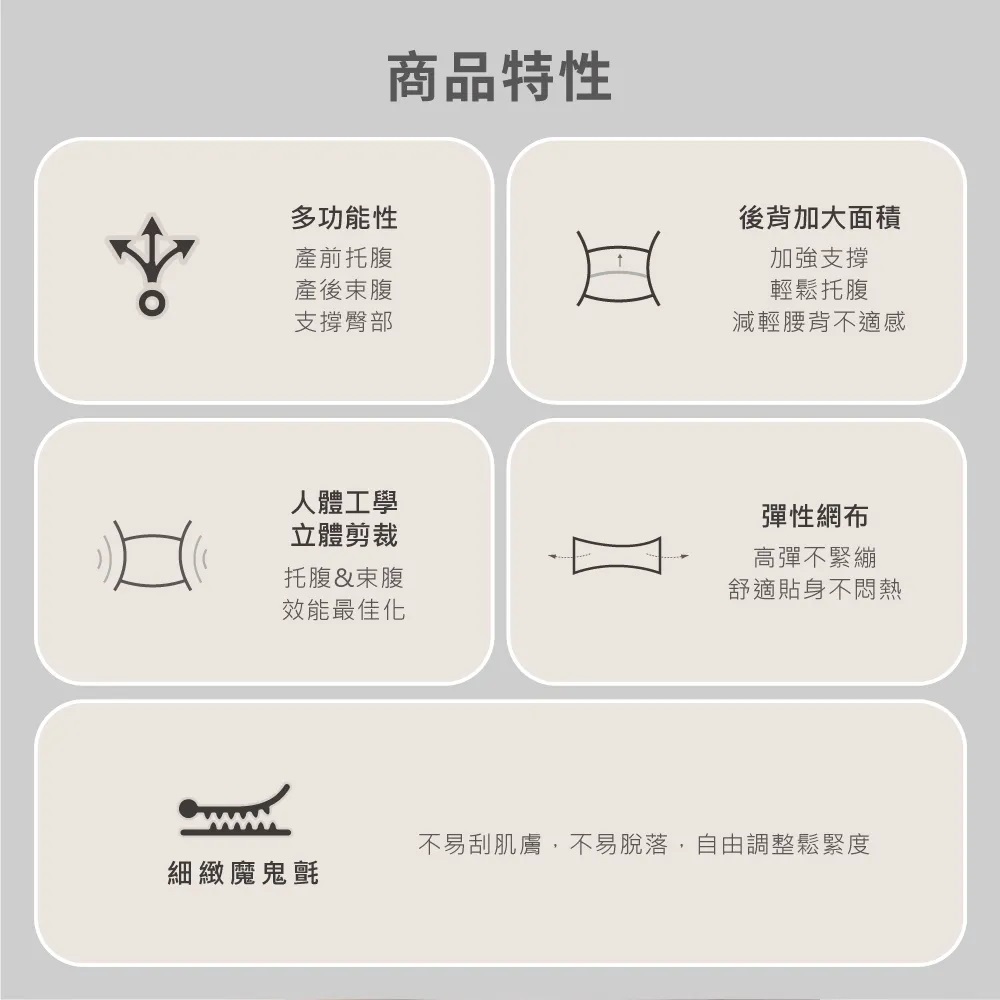 機能3用托腹帶 3