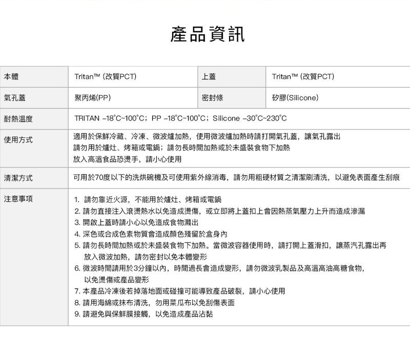 Latchlok Click Tritan 保鮮盒 3