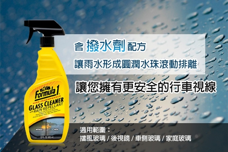 2in1 玻璃清潔長效撥水劑 2