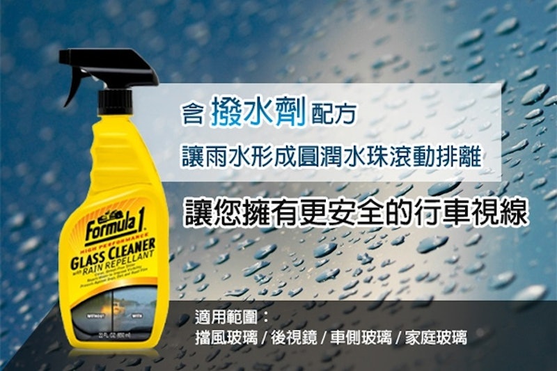 2in1 玻璃清潔長效撥水劑 2