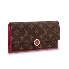 5. FLORE Monogram 帆布長夾 M64585
