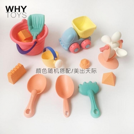 6. WHY TOYS 兒童軟膠沙灘玩具套裝 1