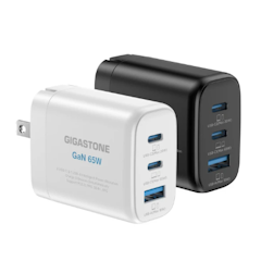 氮化鎵三孔快速充電器