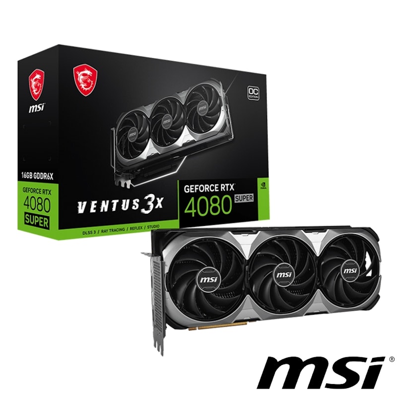 GeForce RTX 4080 SUPER 16G VENTUS 3X OC 1