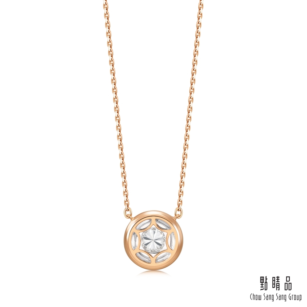 Daily Luxe 13分18K金鑽石項鍊 3
