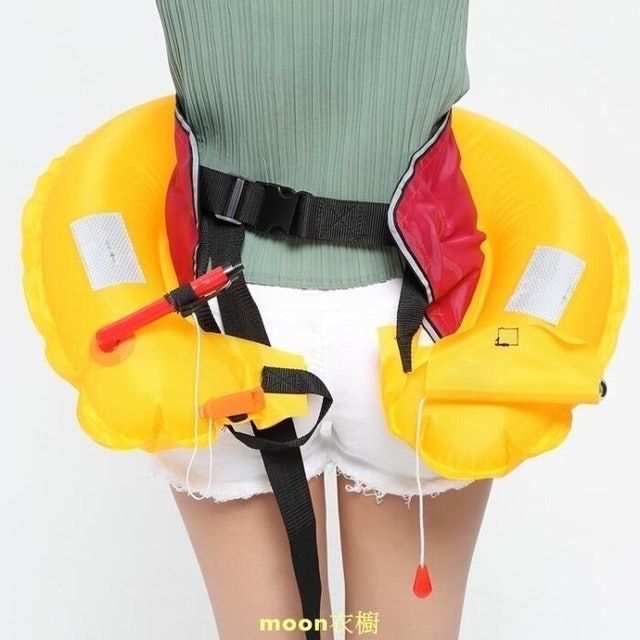 腰帶式自動充氣救生圈 1