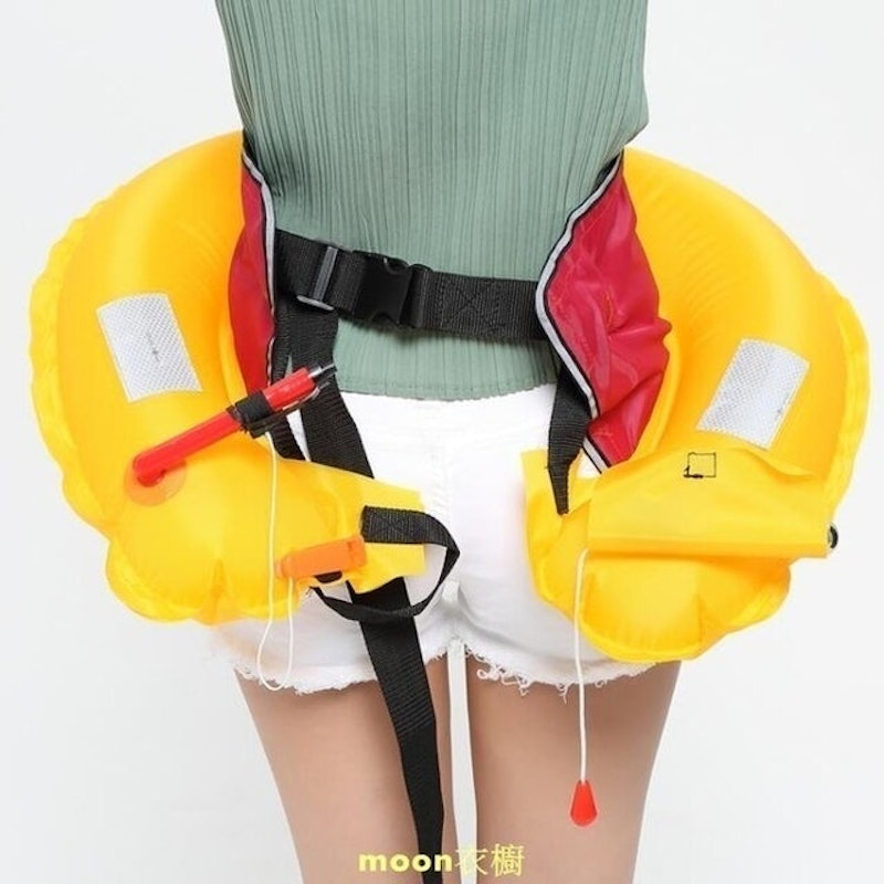 腰帶式自動充氣救生圈 1