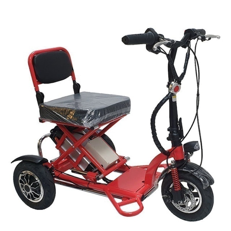 折疊雙後驅電動三輪車 1