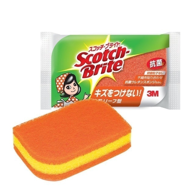 葉形廚房菜瓜布 1