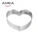AURA 艾樂 法式316不鏽鋼氣孔愛心塔模 1
