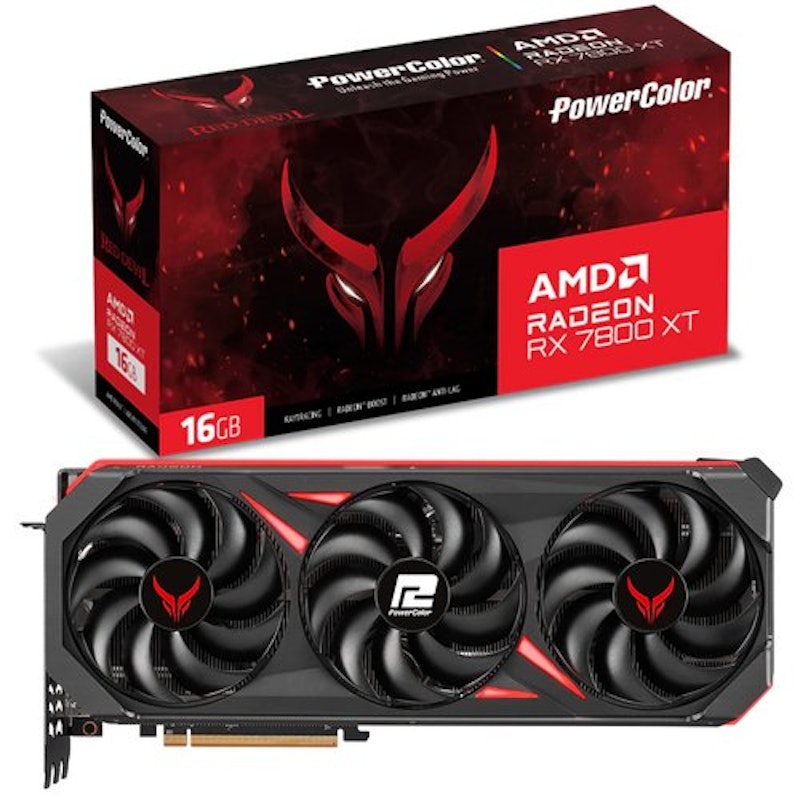Red Devil 紅魔 Radeon RX 7800 XT 16GB GDDR6 1