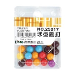球型圖釘15入