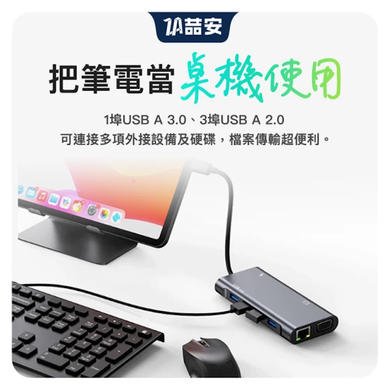 11合1 轉接集線器 2
