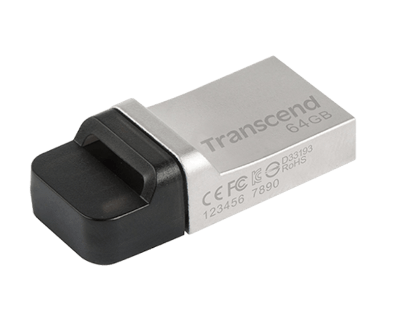 8. Transcend創見 JetFlash880 OTG隨身碟/Micro USB 1