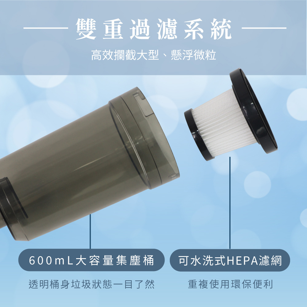 輕巧兩用手持吸塵器 2