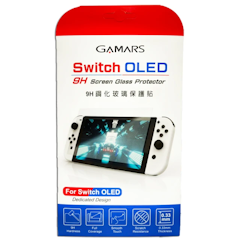 Switch OLED 副廠9H鋼化玻璃保護貼