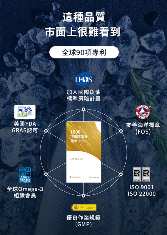 1000頂級超臨界魚油 2