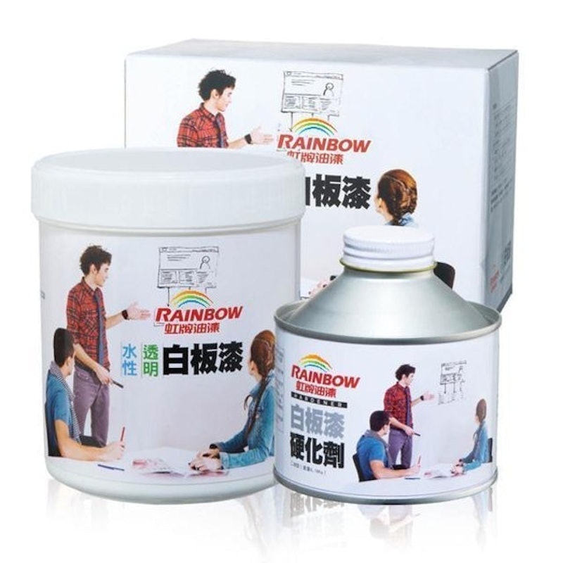 水性透明白板漆 1