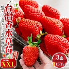 台灣嚴選香水草莓XXL號