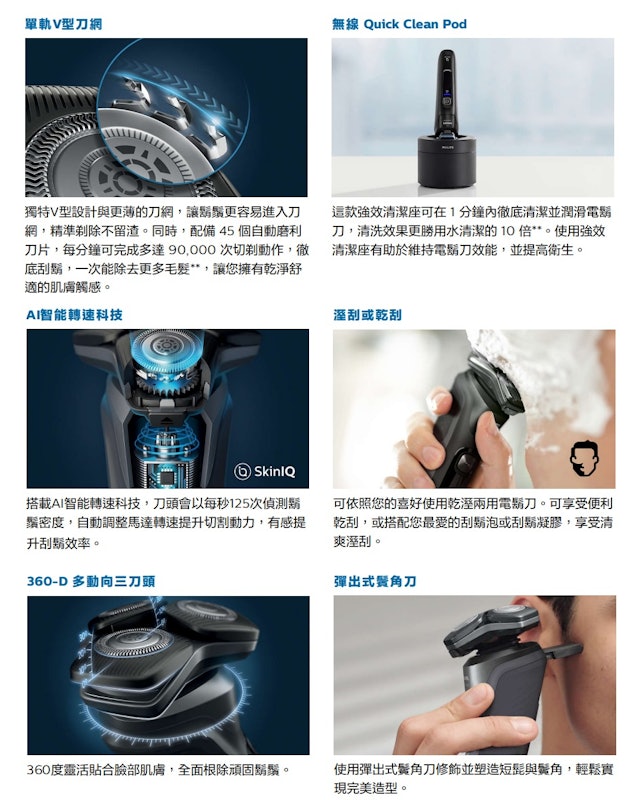 乾濕兩用電鬍刀 2