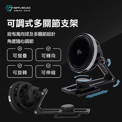 MagMount PRO Qi2 半導體製冷磁吸車充套裝 2