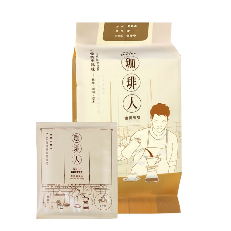 曼特寧風味濾掛咖啡 1