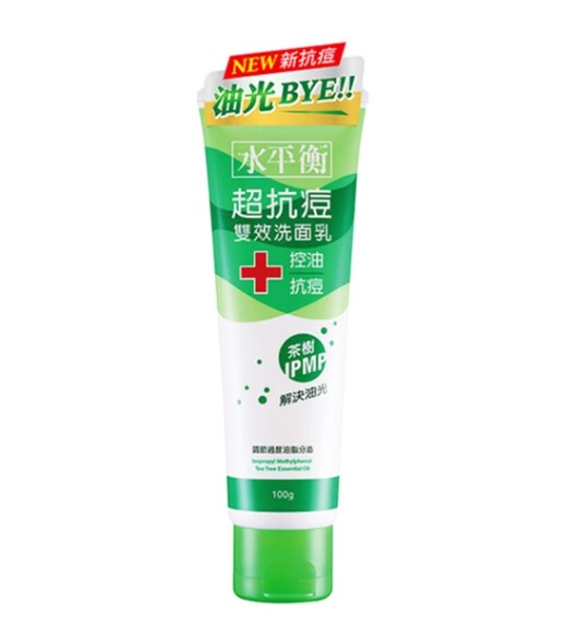 超抗痘雙效洗面乳-控油抗痘 1