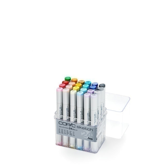 COPIC Sketch漫畫插畫 24色組 1