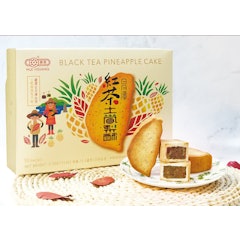 台灣造型日月潭紅茶土鳳梨酥禮盒