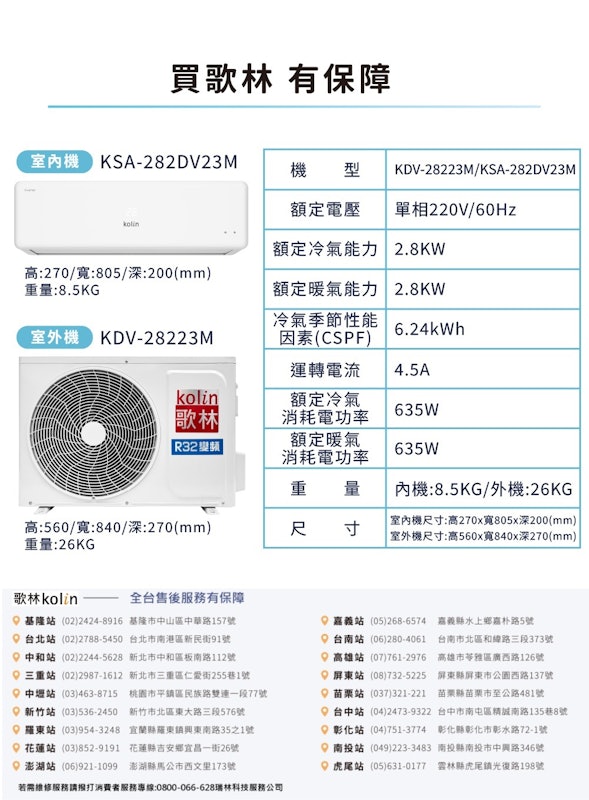 一級變頻智慧聯網聲控冷暖型分離式冷氣 3