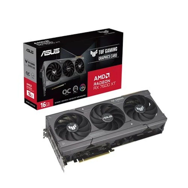 TUF Gaming Radeon RX 7600 XT 16GB GDDR6 OC 1