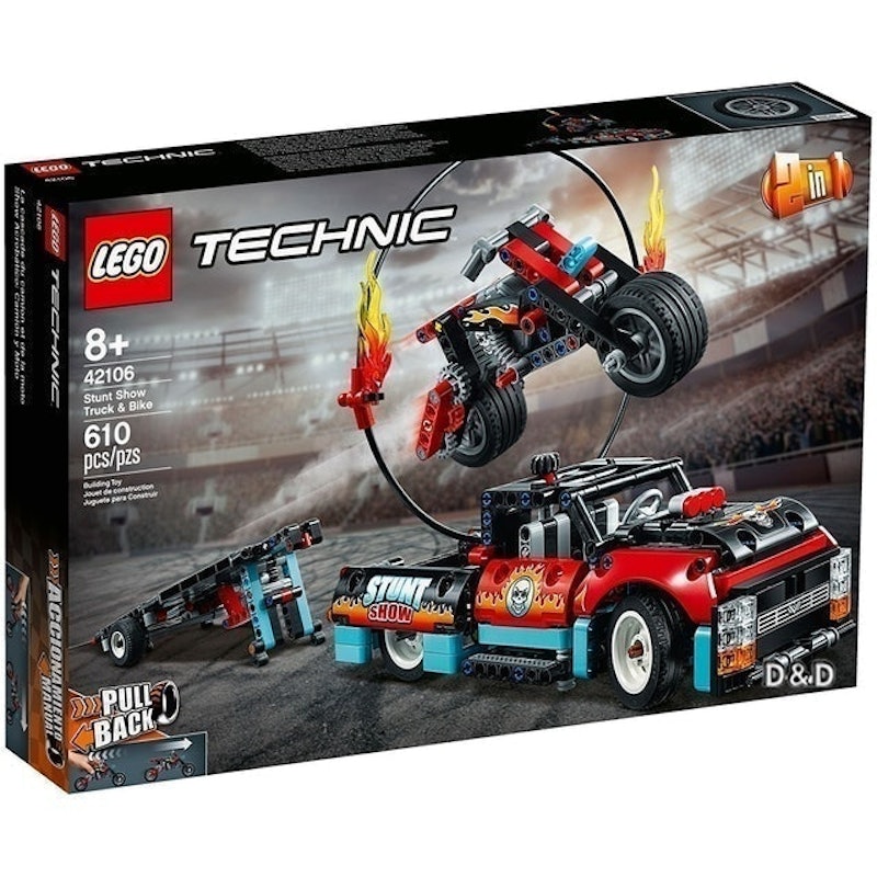 LEGO TECHNIC 特技表演卡車&摩托車 1