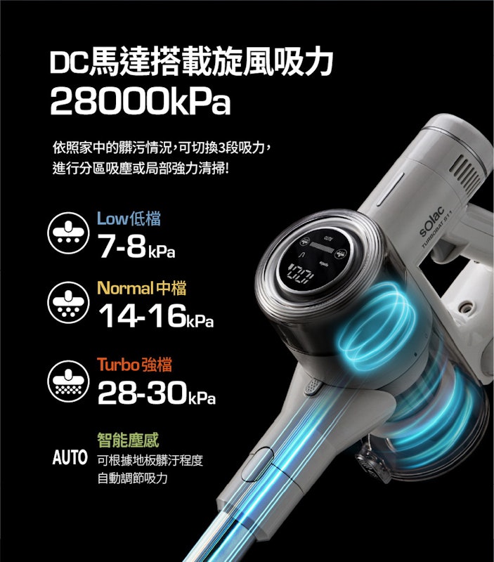電動濕拖無線吸塵器 3