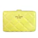 kate spade 金屬logo絎縫皮革雙折式中夾 1