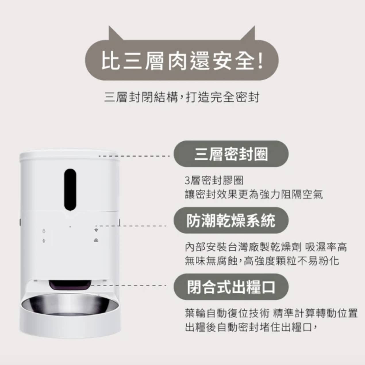 LuxNourish 餵不停寵物自動餵食器 2