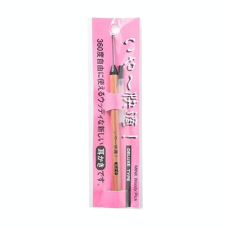 好舒適木柄掏耳棒 1