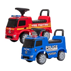 賓士警車消防車聲光學步車
