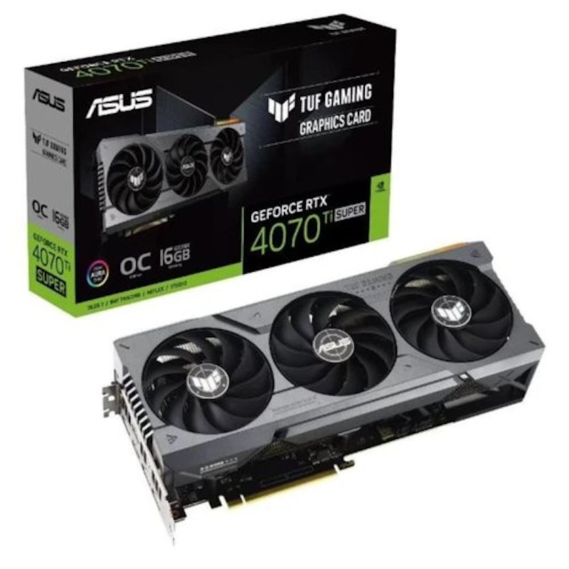 TUF Gaming GeForce RTX4070 Ti SUPER 16GB GDDR6X OC 1