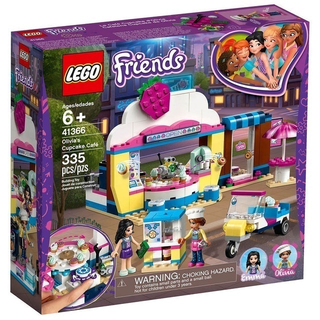 LEGO Friends 奧麗薇亞的杯子蛋糕屋 1