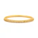 GORJANA 平衡骨 細緻白鑽 金色細版戒指 Shimmer Bar Ring 1