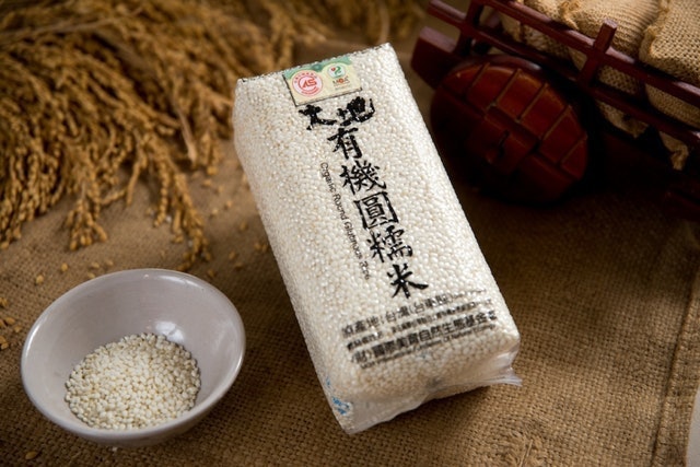 大地米系列 有機圓糯米 1