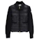 MONCLER 尼龍加襯羊毛雙拉鍊高領開襟衫 1