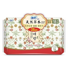 天然草本衛生棉 25cm
