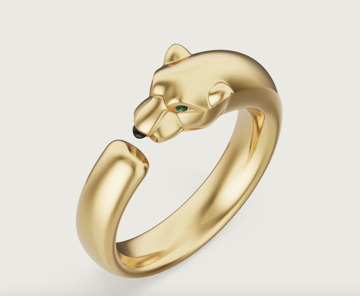 Panthère de Cartier 美洲豹戒指 1