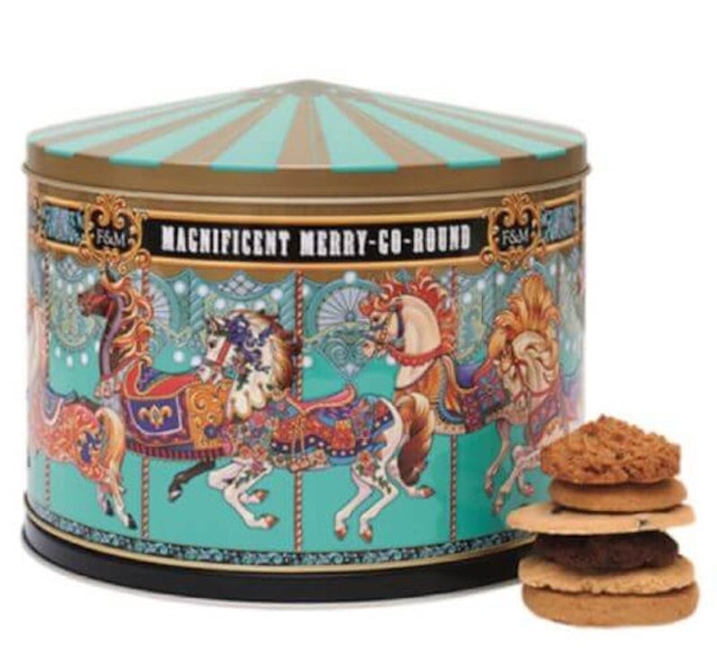 2. Fortnum & Mason 旋轉木馬餅乾盒/550g 1