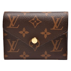 Victorine 系列 Monogram 帆布短夾
