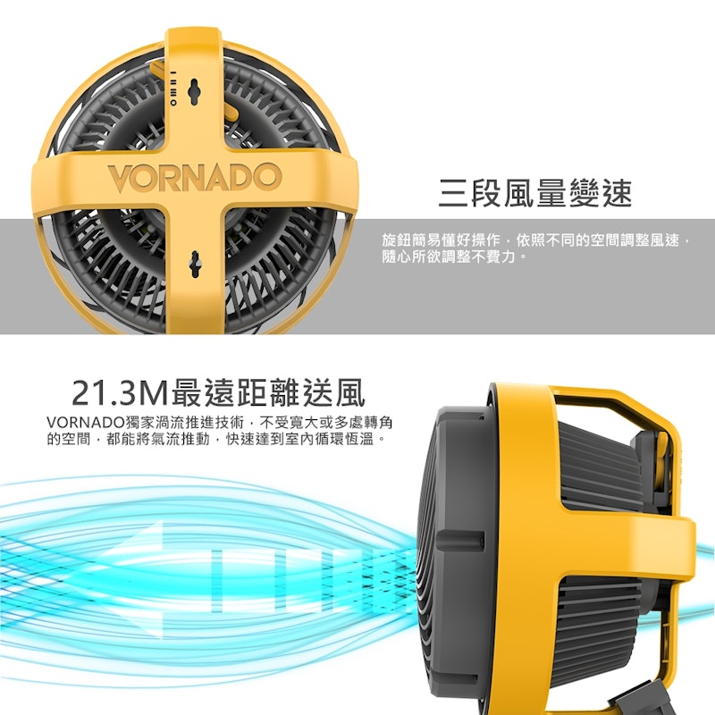 多變工業風空氣循環機 2