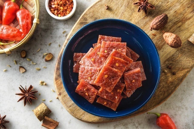 辣味蜜汁豬肉乾 1