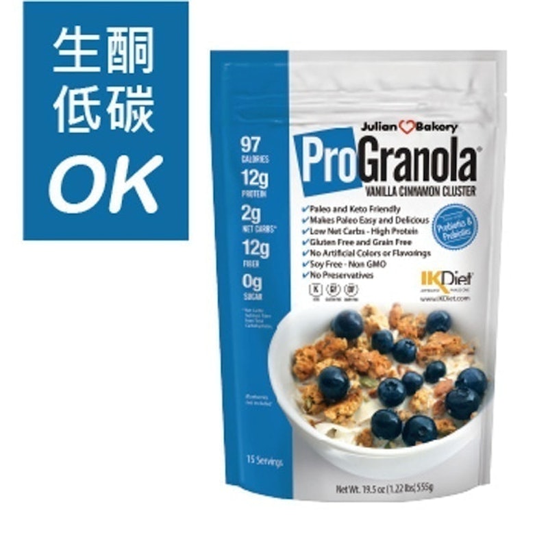 香草肉桂酥脆高纖穀物 1